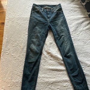Silver women skinny Jean